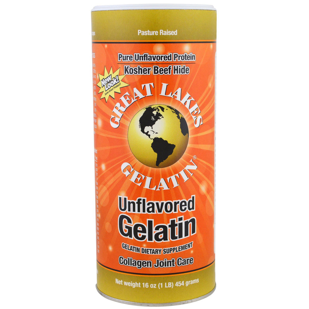 Great Lakes Unflavoured Beef Gelatin  454g