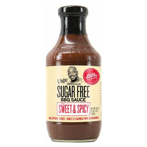 G Hughes Sugar-Free Sweet & Spicy BBQ Sauce (510g)