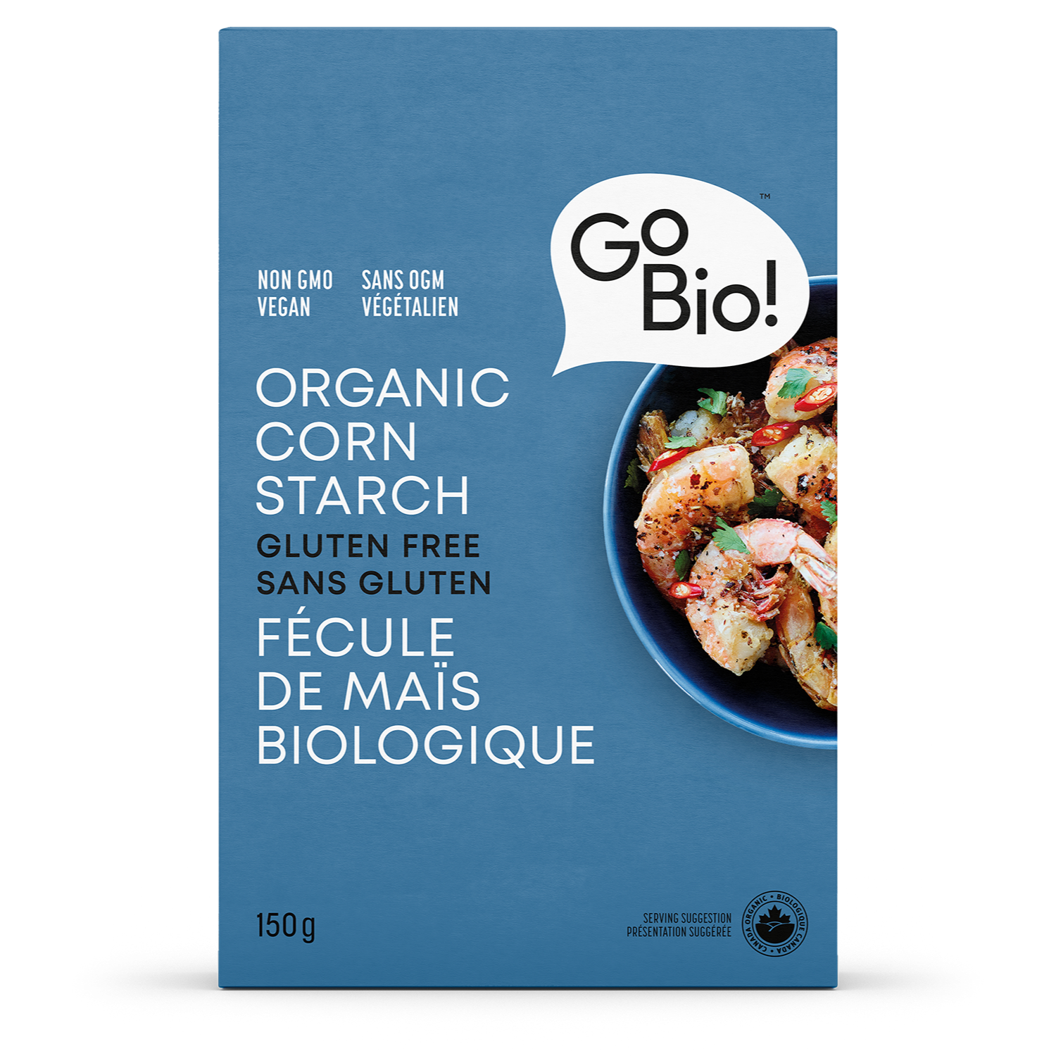 Go-Bio Organic Corn Starch (150g) – Body Fuel Organics
