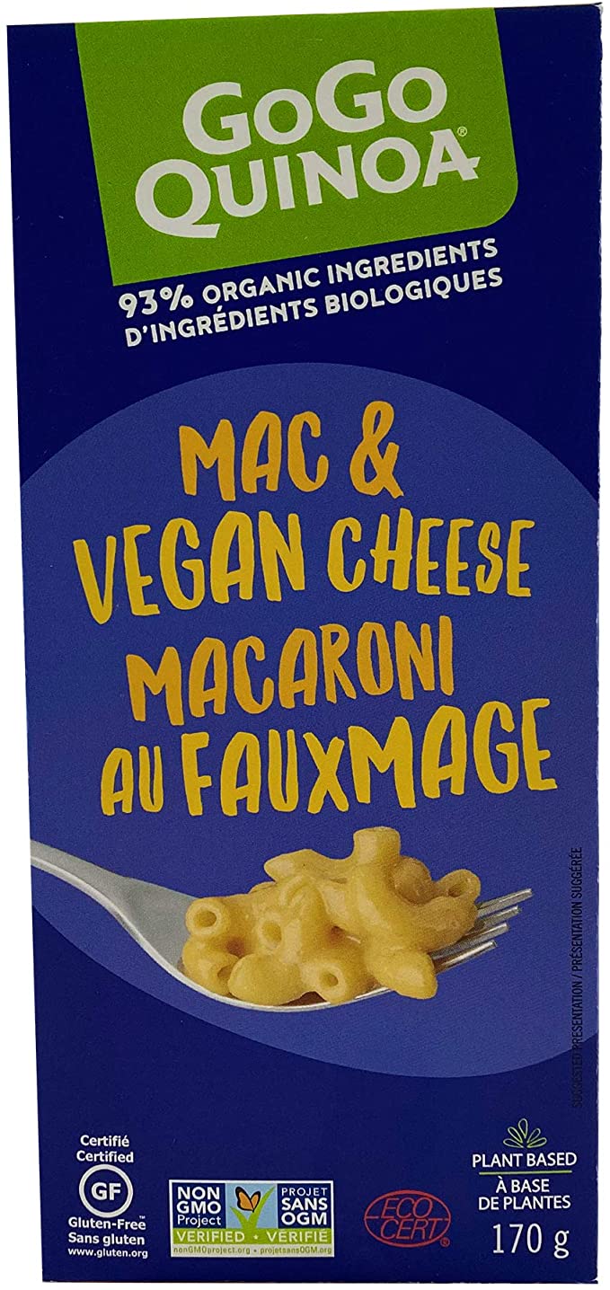 GoGo Quinoa Mac & Vegan Cheese (170g)