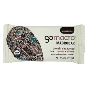 GoMacro Bar Dark Chocolate & Almonds (65g)