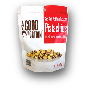 A Good Portion Sea Salt & Saffron Roasted Pistachios 250g