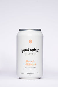Good Spirit Peach Hibiscus Kombucha 350ml