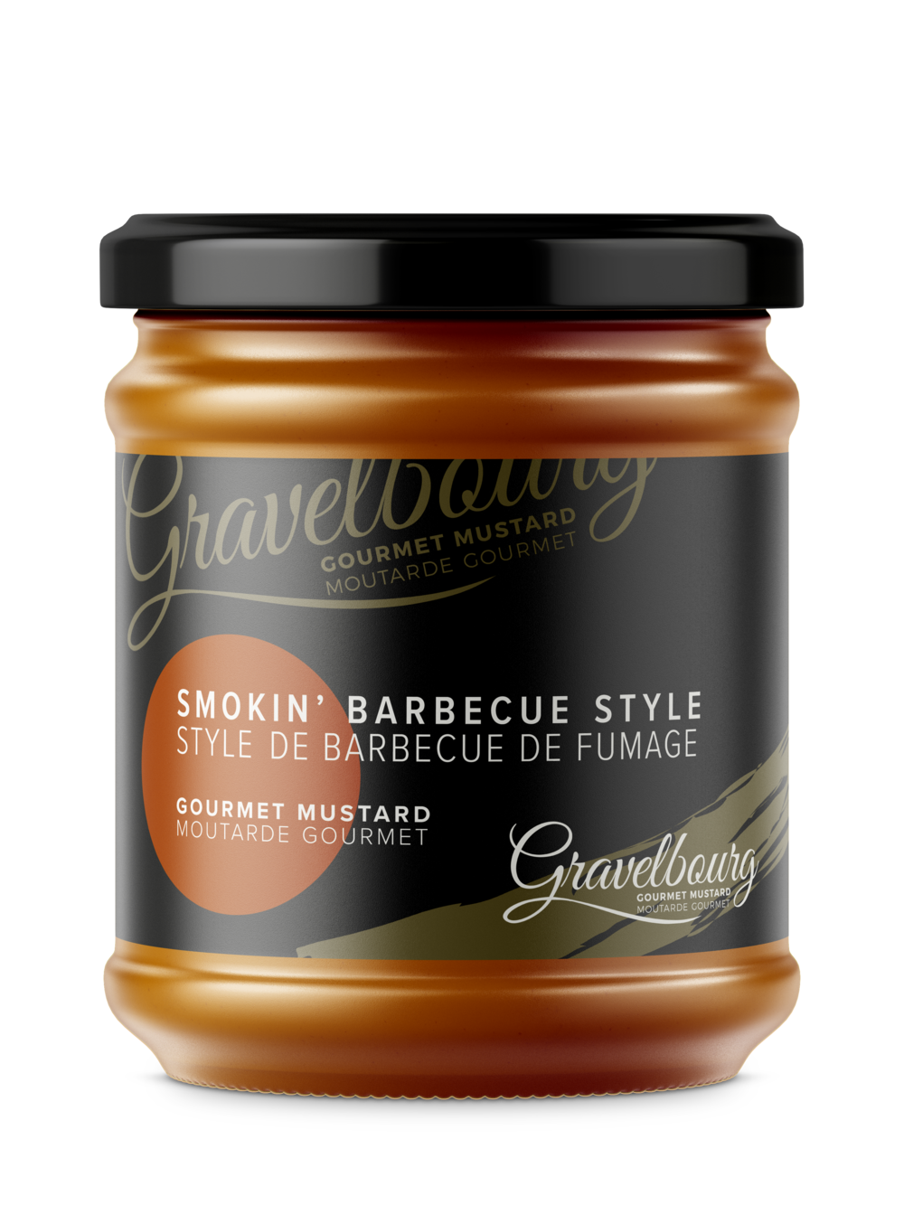 Gravelbourg Mustard Smokin' Barbecue Style (220ml)