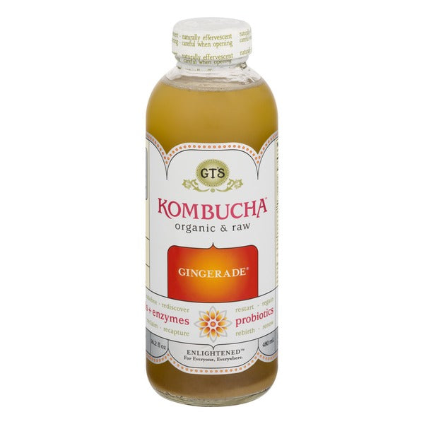 GT's Organic Gingerade Kombucha (480ml)