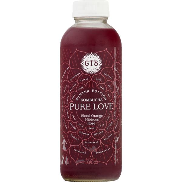 GT's Pure Love Kombucha (480ml)
