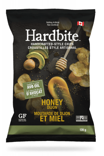 Hardbite Avocado Oil Honey & Dijon Chips (128g)