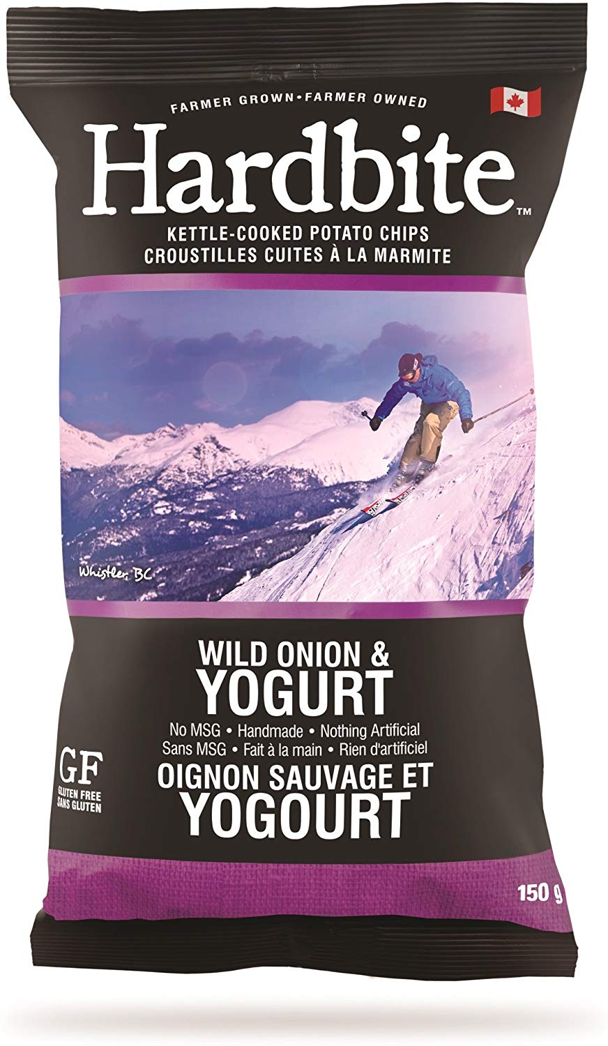Hardbite Wild Onion & Yogurt Chips 150g