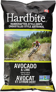 Hardbite Avocado & Lime Chips 150g