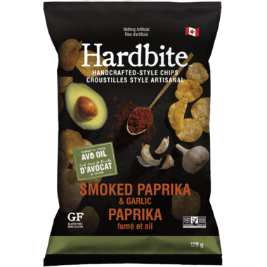 Hardbite Avocado Oil Smoked Paprika & Garlic (128g)