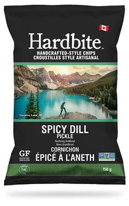 Hardbite Spicy Dill Pickle Chips 150g