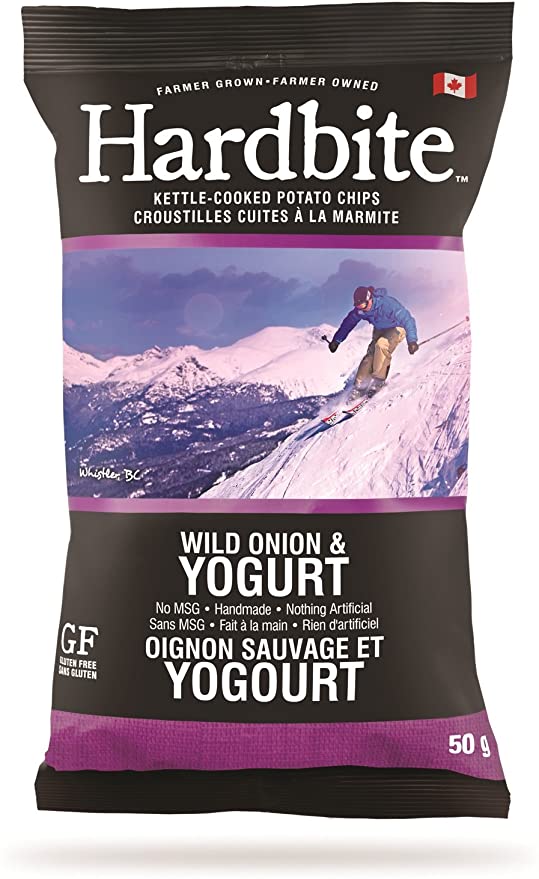 Hardbite Wild Onion & Yogurt Chips - SINGLE SERVE 50g