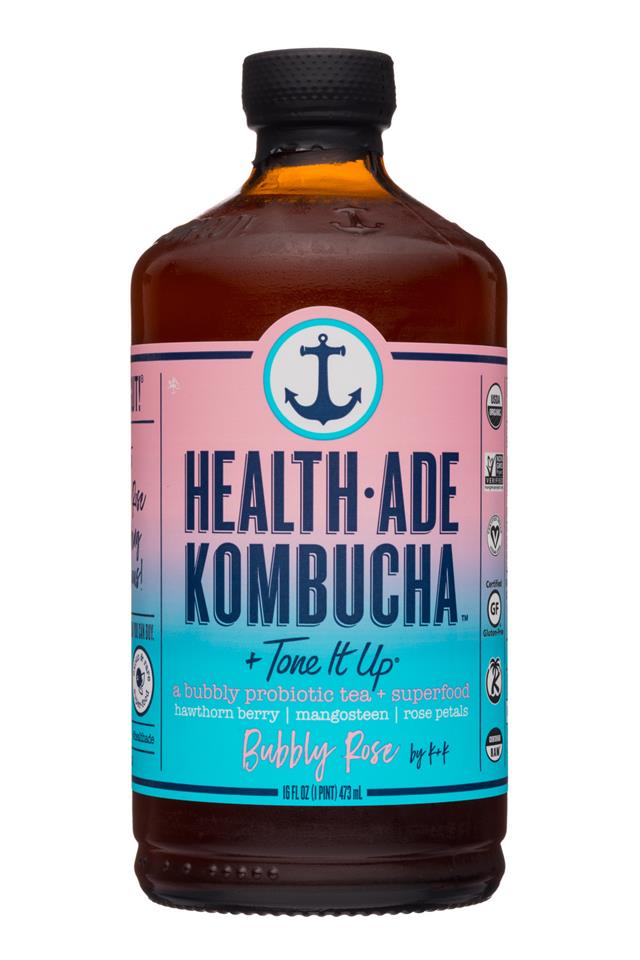 Health-Ade Kombucha Bubbly Rose 473ml