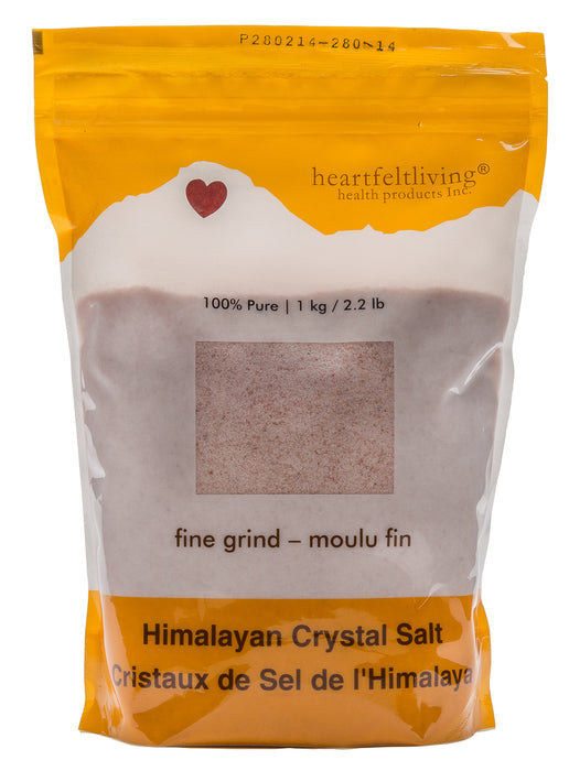 Heartfelt Living Himalayan Crystal Salt Fine (500g)