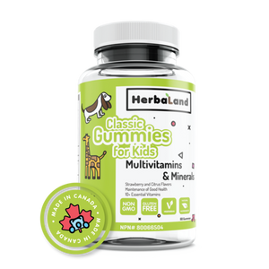 Herbaland Classic Multivitamins & Minerals Gummies for Kids (60 Gummies)