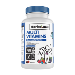 Herbaland Vegan Multi Vitamin Gummies for Adults (90 Gummies)