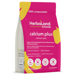 Herbaland Calcium Plus Gummies (90 Gummies)