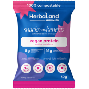 Herbaland Vegan Protein Gummies Mixed Berry (50g)