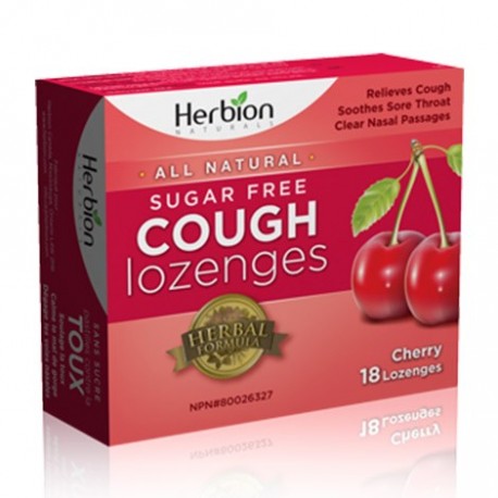 Herbion Cherry Cough Lozenges (18 lozenges)