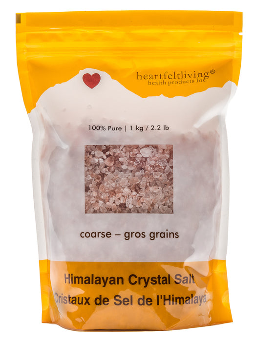 Heartfelt Living Himalayan Crystal Salt Coarse (500g)