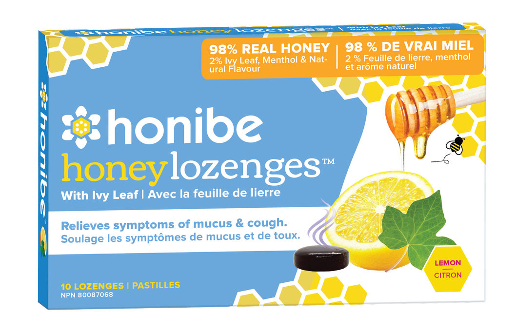 Honibe Honey Lozenges w/ Ivy Leaf (10 Lozenges)