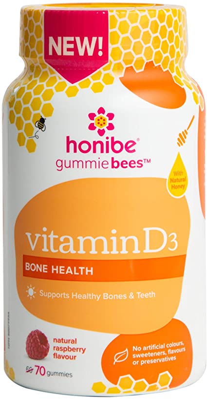 Honibe Vitamin D3 Gummies (70 Gummies)