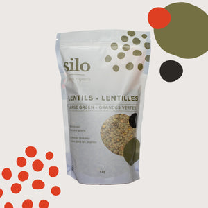 Silo Large Green Lentils (1kg)