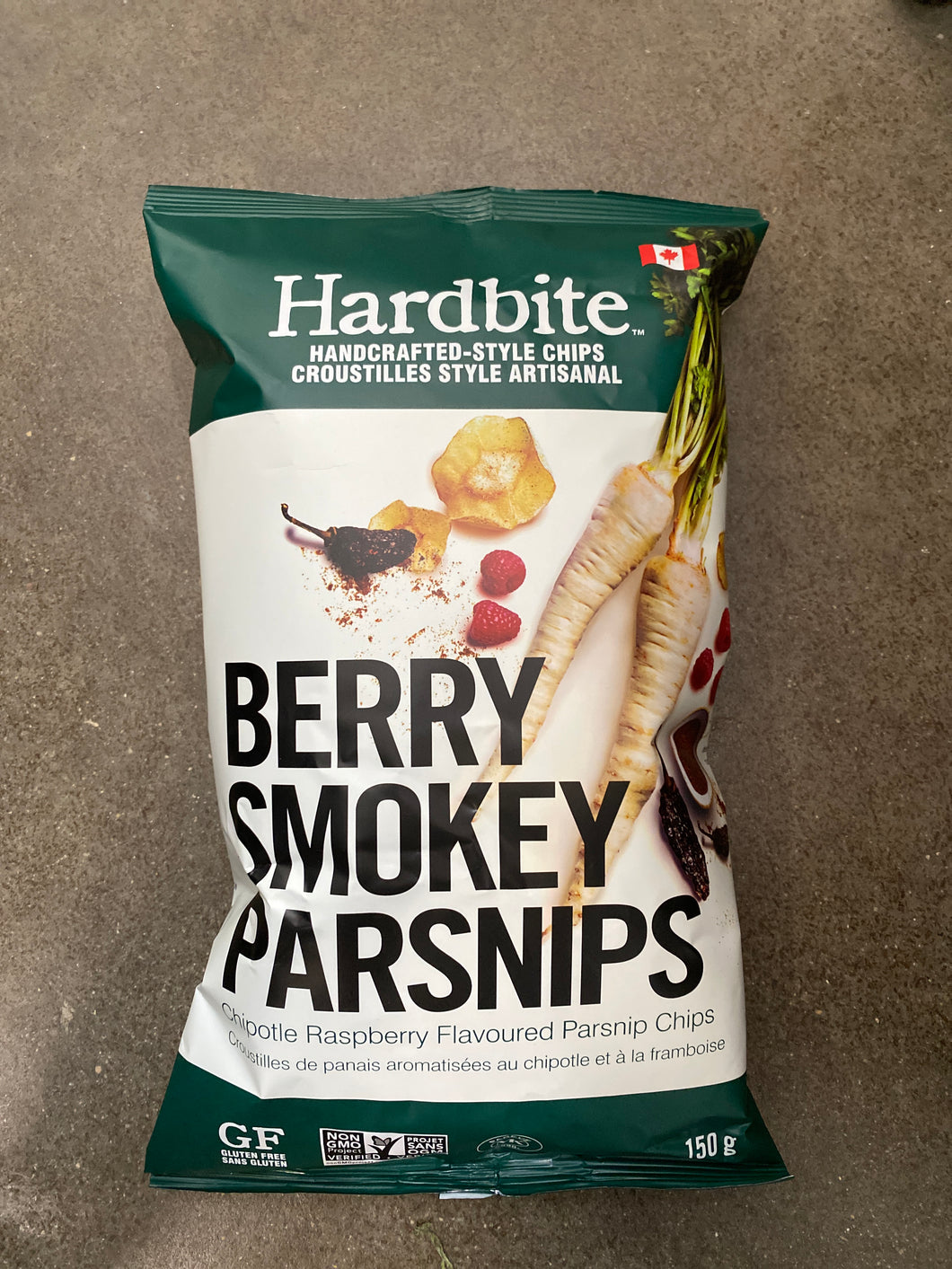 Hardbite Berry Smokey Parsnip Chips 150g