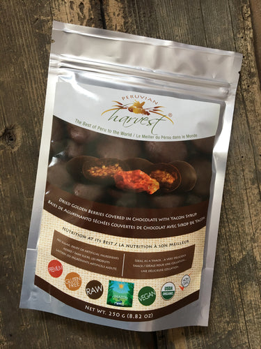 Peruvian Harvest Chocolate Covered Golden Berries (250g)