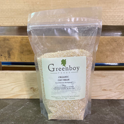 Greenboy Foods Organic Oat Bran (600g)