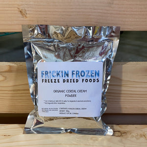 Frickin Frozen Freeze Dried Foods Organic Cereal Cream Powder (100g)