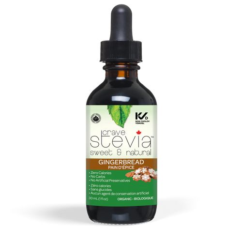 Crave Stevia Gingerbread Liquid Drops (30ml)