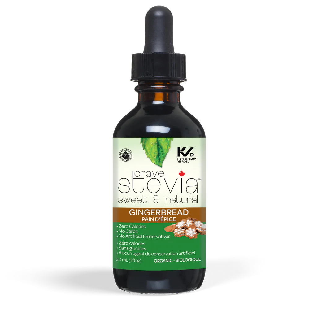 Crave Stevia Gingerbread Liquid Drops (30ml)