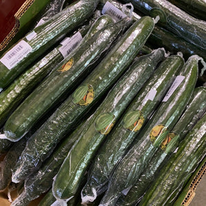 2 PACK SPECIAL! Golden Eden Long English Cucumbers (Local)