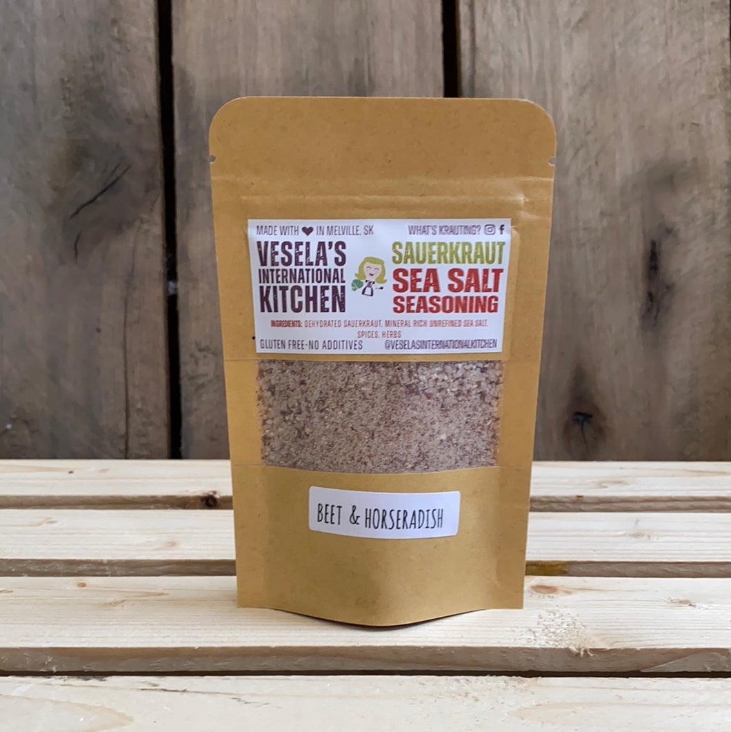Vesela's Beet & Horseradish Kraut Sea Salt Seasoning
