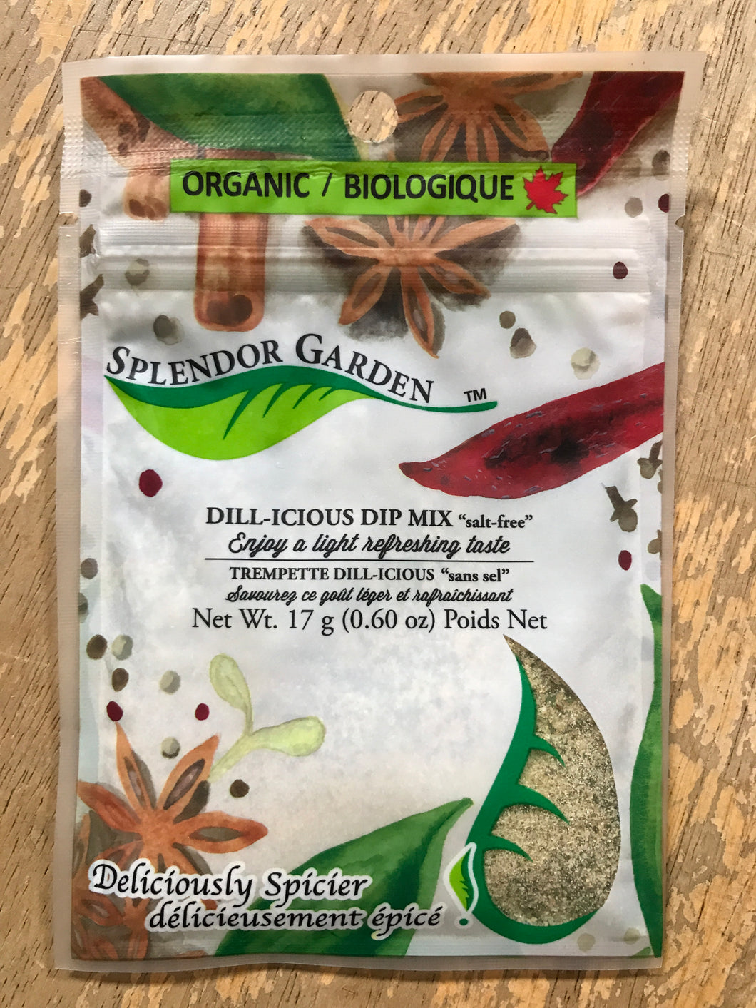 Splendor Garden Dill-icious Dip Mix (17g)