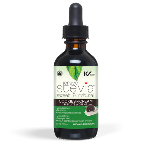 Crave Stevia Cookies N Cream Liquid Drops (30ml)