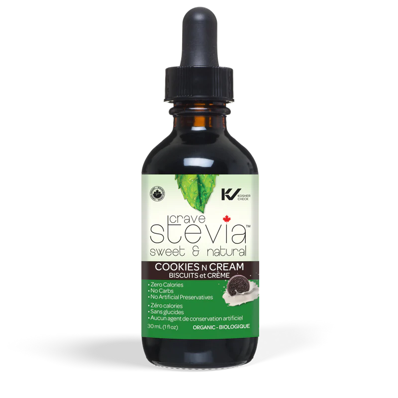 Crave Stevia Cookies N Cream Liquid Drops (30ml)