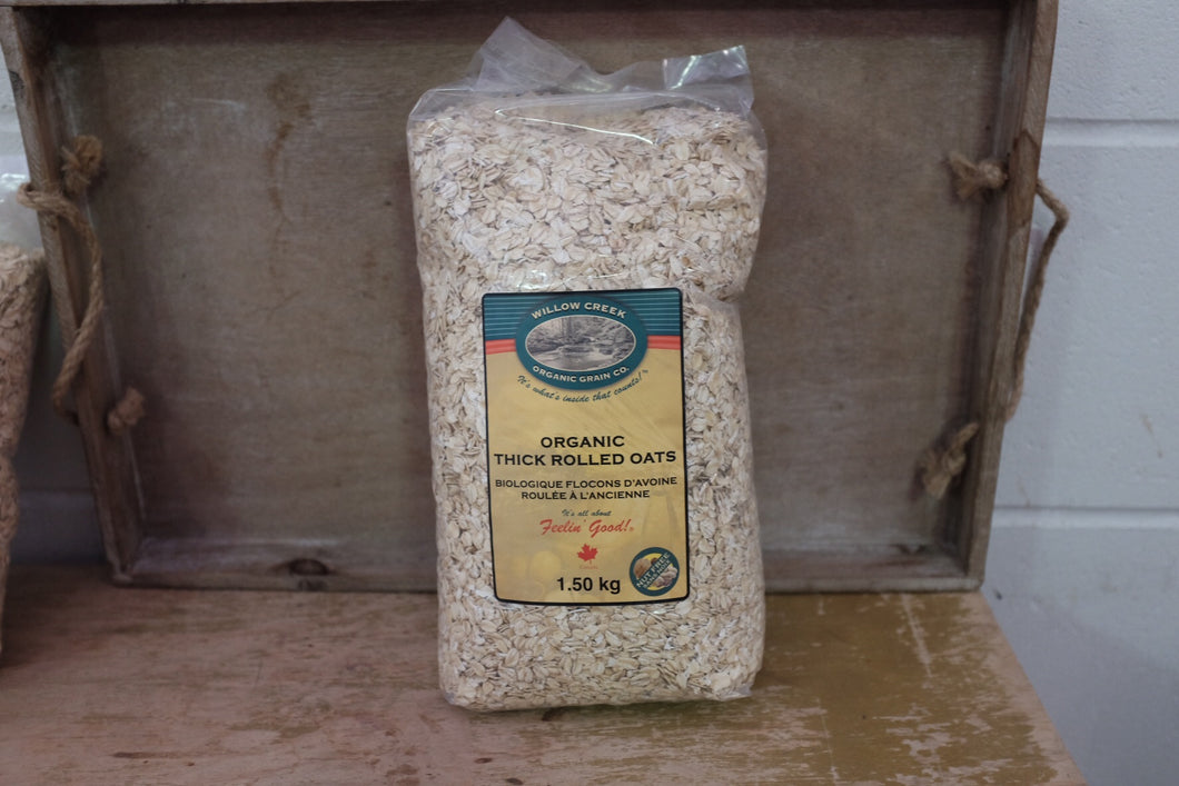 Willow Creek Thick Rolled Oats (1.50kg)