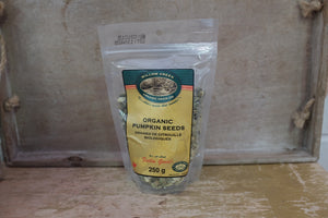Willow Creek Organic Pumpkin Seeds (250g)