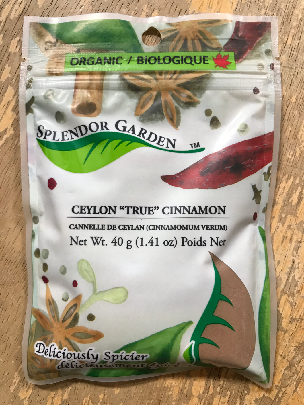 Splendor Garden Ceylon Cinnamon (40g)