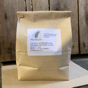 R&J Milling Organic Red Fife Flour 2kg