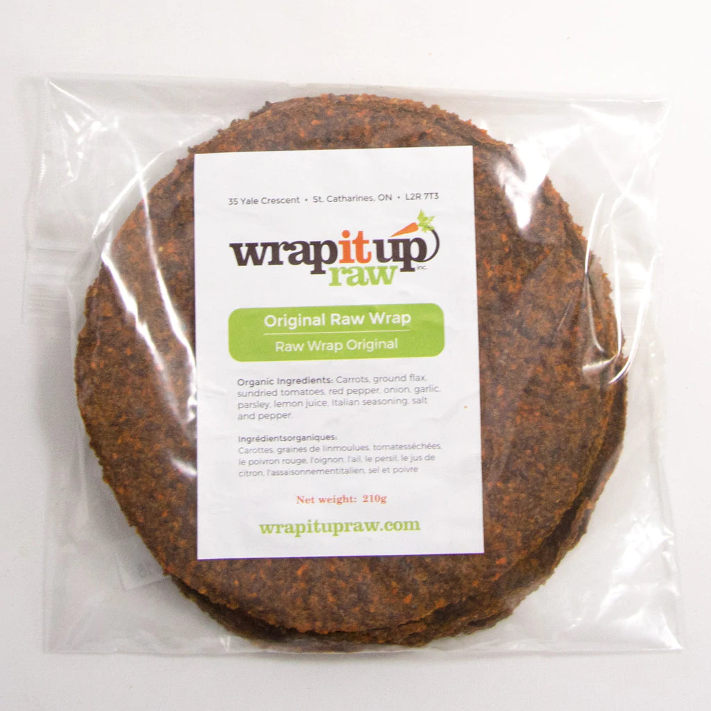 Wrap It Up Raw Small Wraps (6 Wraps)