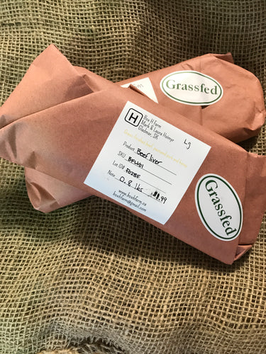 Box H Grass Fed Beef Liver