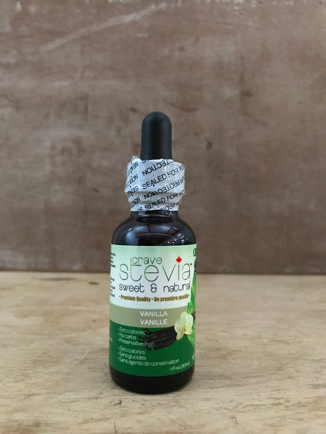 Crave Stevia Vanilla Liquid Drops (30ml)