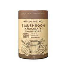 Harmonic Arts 5 Mushroom Chocolate Elixir Blend (160g)