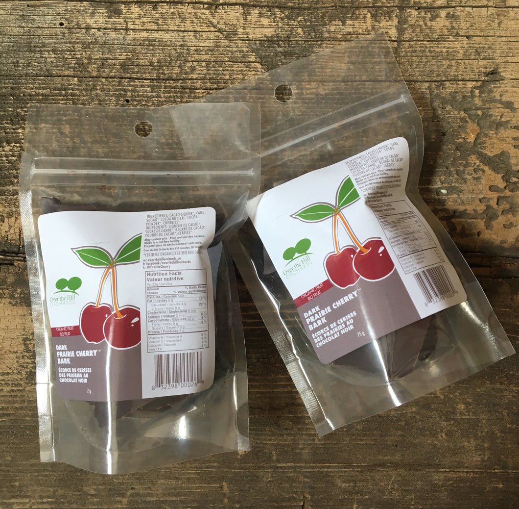 Over the Hill Orchards Dark Cherry Bark (75g)