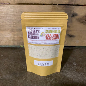 Vesela's Garlic & Dill Kraut Sea Salt Seasoning