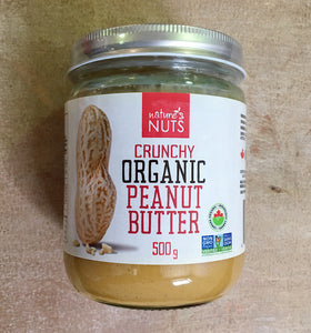 Nature's Nut Crunchy Peanut Butter (500g)