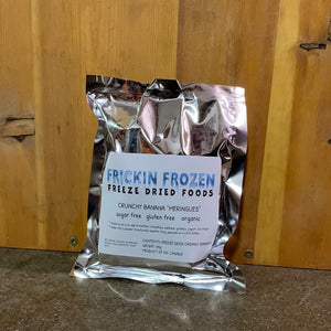 Frickin Frozen Freeze Dried Foods Crunchy Banana “Meringues” (50g)